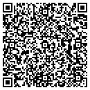 QR code with P T Plumbing contacts