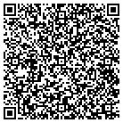 QR code with H Kiker Tree Surgeon contacts