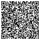 QR code with R V & Assoc contacts