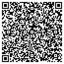 QR code with E & D Sewing contacts