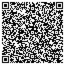 QR code with H R Accounts contacts