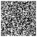 QR code with T & R Block contacts