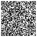 QR code with P A Security & Video contacts
