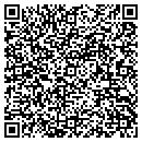 QR code with H Conners contacts