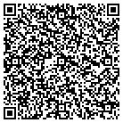 QR code with A & D T Alarm & Security contacts
