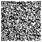 QR code with A & D T Alarm & Security contacts