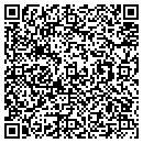 QR code with H V Sales CO contacts