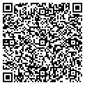 QR code with B & G Vending contacts