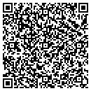 QR code with P L Harrington Do contacts