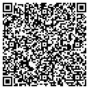 QR code with B & D Delivery Service contacts