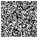 QR code with T & R Trucking contacts
