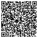 QR code with B & J Maintenance contacts