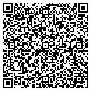 QR code with H & H Block contacts