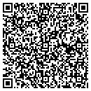 QR code with P & H CO contacts
