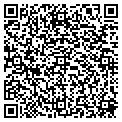 QR code with V F W contacts