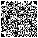 QR code with 3 X Audio contacts