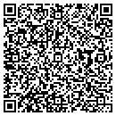 QR code with R & F Cattle contacts