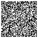 QR code with H R & Block contacts