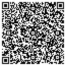QR code with P C Auto Glass contacts