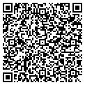 QR code with C & F Inc contacts