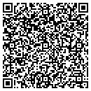 QR code with R & A Powervac contacts