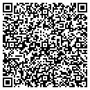 QR code with R W Vaughn contacts
