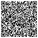 QR code with P R Fitness contacts