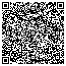 QR code with C Cauffman contacts