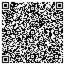 QR code with H & R Towing contacts