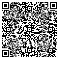 QR code with B & A contacts