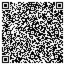QR code with M & H Upholstery contacts