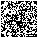 QR code with R & J Upholstery contacts