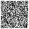 QR code with E F T contacts