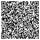 QR code with P J America contacts