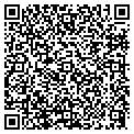 QR code with V B & T contacts