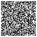 QR code with B & T Upholstering CO contacts