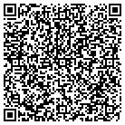 QR code with B & T Custom Draperies Carpets contacts