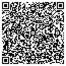 QR code with R J's Shoe Repair contacts