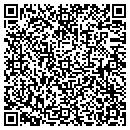 QR code with P R Vending contacts