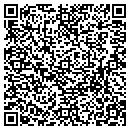 QR code with M B Vending contacts