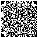 QR code with H And H Vending contacts