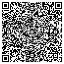 QR code with P & D Printing contacts