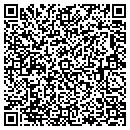 QR code with M B Vending contacts