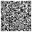 QR code with V V Vending contacts