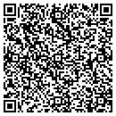 QR code with H H Vending contacts