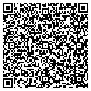 QR code with R Crowder Vending contacts