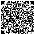 QR code with B & H Vending contacts