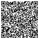 QR code with M B Vending contacts