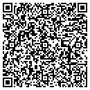 QR code with R & J Vending contacts
