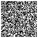 QR code with P X Vending Inc contacts